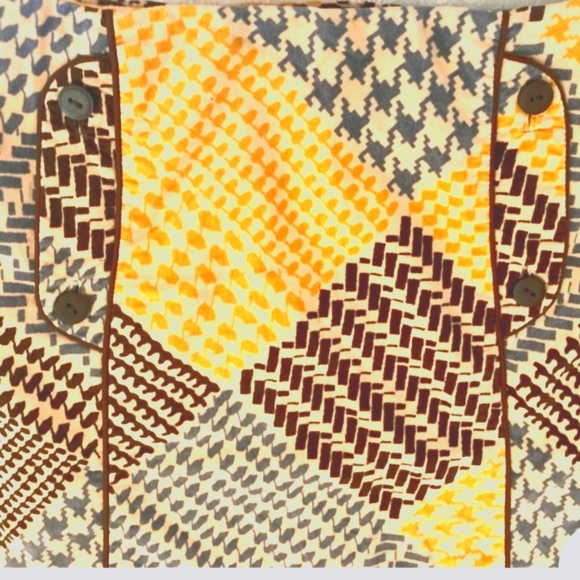 (M)🌟Host Pick🌟🔥ANTHROPOLOGIE🌟🔥Mavae Plaid Velvet Skirt W14.5"×L20" - Picture 8 of 14